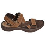 Men's Tan Colour Synthetic Leather Sandals