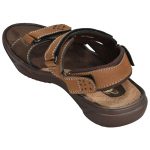 Men's Tan Colour Synthetic Leather Sandals