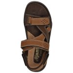 Men's Tan Colour Synthetic Leather Sandals