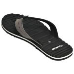 Men's Black Colour Canvas Flip Flops