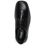 Men's Black Colour Genuine Leather Derby Boots