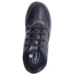 Kid's Black Colour Artificial Leather School Shoes