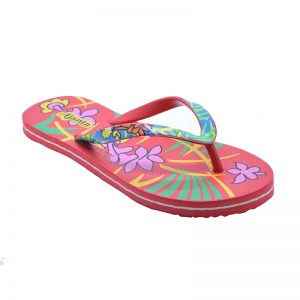 Women's Multicolour Colour EVA Flip Flops