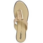 Women's White Colour Synthetic Leather Sandals