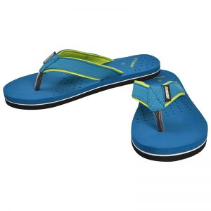 Women's Blue Colour Rubber Sandals