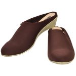 Women's Brown Colour Synthetic Leather Jelly Shoes