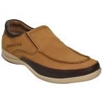 Men's Brown Colour Suede Leather Casual Shoes