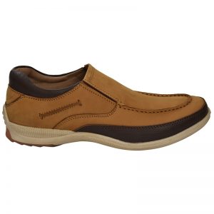 Men's Brown Colour Suede Leather Casual Shoes