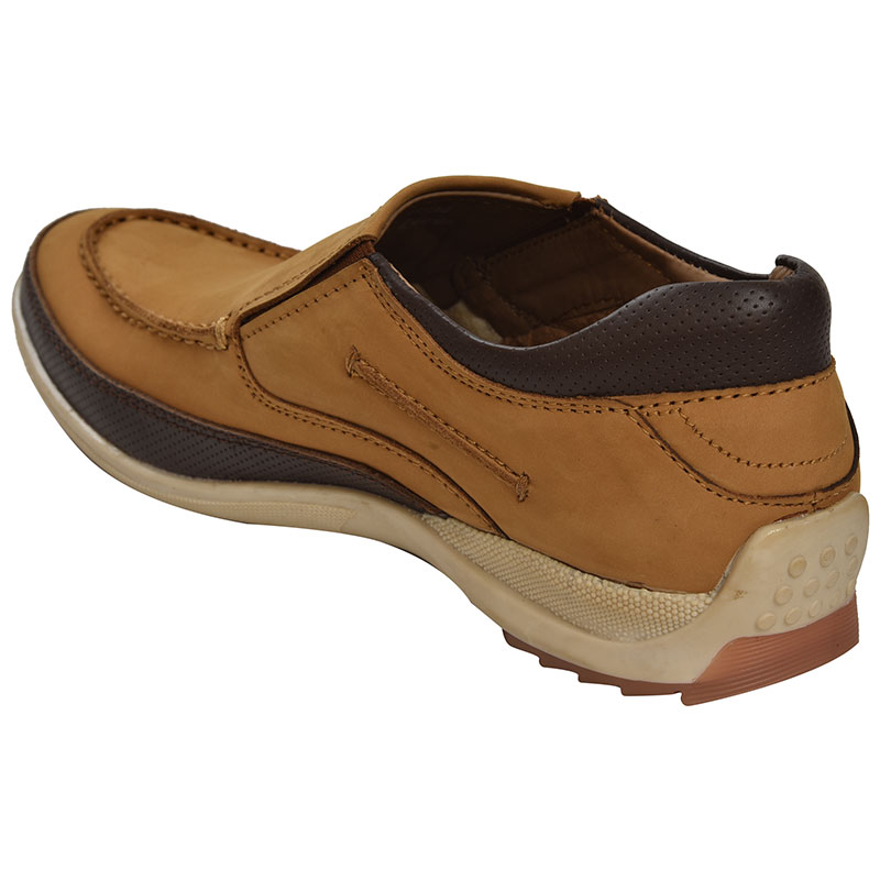 Buy Men's Brown Colour Suede Leather Casual Shoes Online at Zakarto