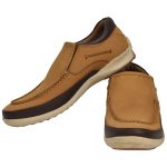 Men's Brown Colour Suede Leather Casual Shoes