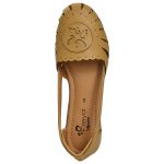 Women's Brown Colour Synthetic Leather Jelly Shoes