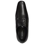 Men's Black Colour Leather Derby Boots