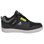Men's Black Colour Synthetic & Mesh Sneakers