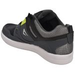Men's Black Colour Synthetic & Mesh Sneakers