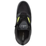 Men's Black Colour Synthetic & Mesh Sneakers