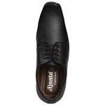 Men's Black Colour Leather Derby Boots