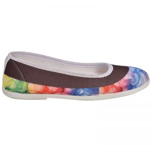 Women's Multicolour Colour Synthetic Leather Ballerines