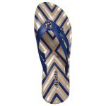 Women's Blue Colour PU Synthetic Sandals