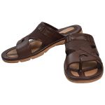 Men's Brown Colour Rubber Sandals