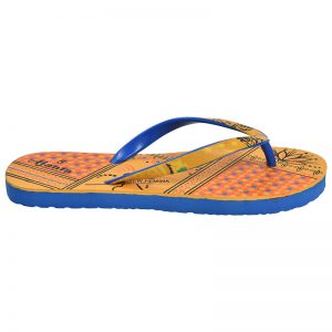 Women's Yellow Colour Rubber Sandals