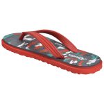 Men's Red Colour Rubber Sandals