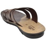 Men's Brown Colour Synthetic Leather Sandals