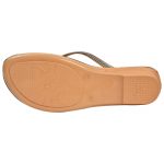 Women's Tan Colour PU Synthetic Sandals