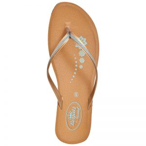 Women's Tan Colour PU Synthetic Sandals