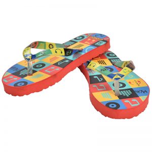 Kid's Multicolour Colour Rubber Sandals