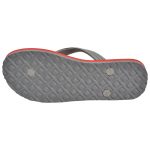 Men's Red Colour Rubber Sandals