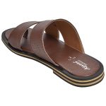 Kid's Brown Colour Synthetic Leather Sandals