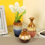 Ceramic Flower Vases - Set of 3