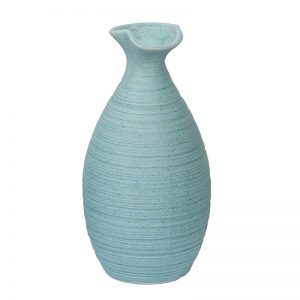 Handcrafted Aqua Ceramic Beautiful Flower Vase