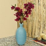Made to Match - Aqua Ceramic Flower Vase