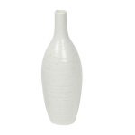 Beautiful Bottle Design White Ceramic Vase
