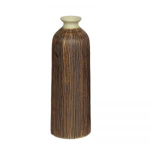 Attractive Brown Ceramic Vase