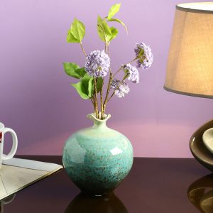 Aqua Ceramic Vases