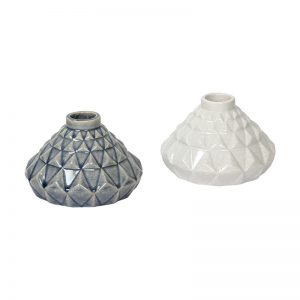 Specially Designed Blue Ceramic Vase - Set of 2