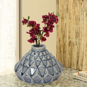 Specially Designed Blue Ceramic Vase