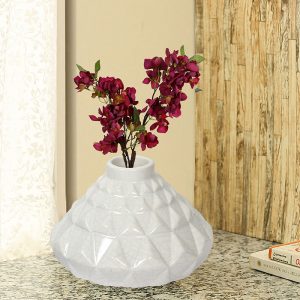 Specially Designed White Ceramic Vase