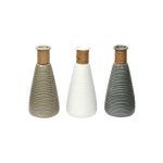 Jute Knotted Handcrafted Ceramic Vase - Set of 3