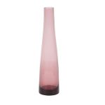 Stylish Transparent Pink Vase