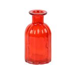 Unique Retro Design Red Transparent Vase
