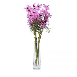 Thick Crystal glass Transparent Flower Vase