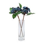 Thick Clear Glass Transparent Vase