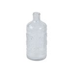 Solid Crystal Glass Bottle Shaped Transparent Vase