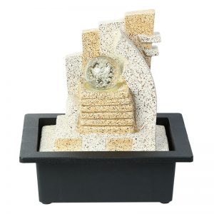 Architect Marvel Hand Sculpted Water Fountain with Light