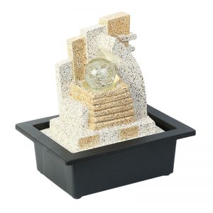 Architect Marvel Hand Sculpted Water Fountain with Light