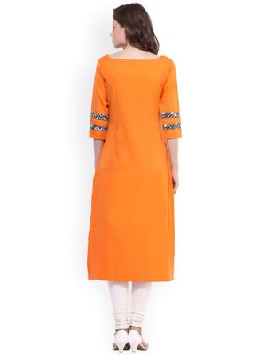 Orange Kurta