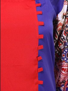 Red & Blue Kurti